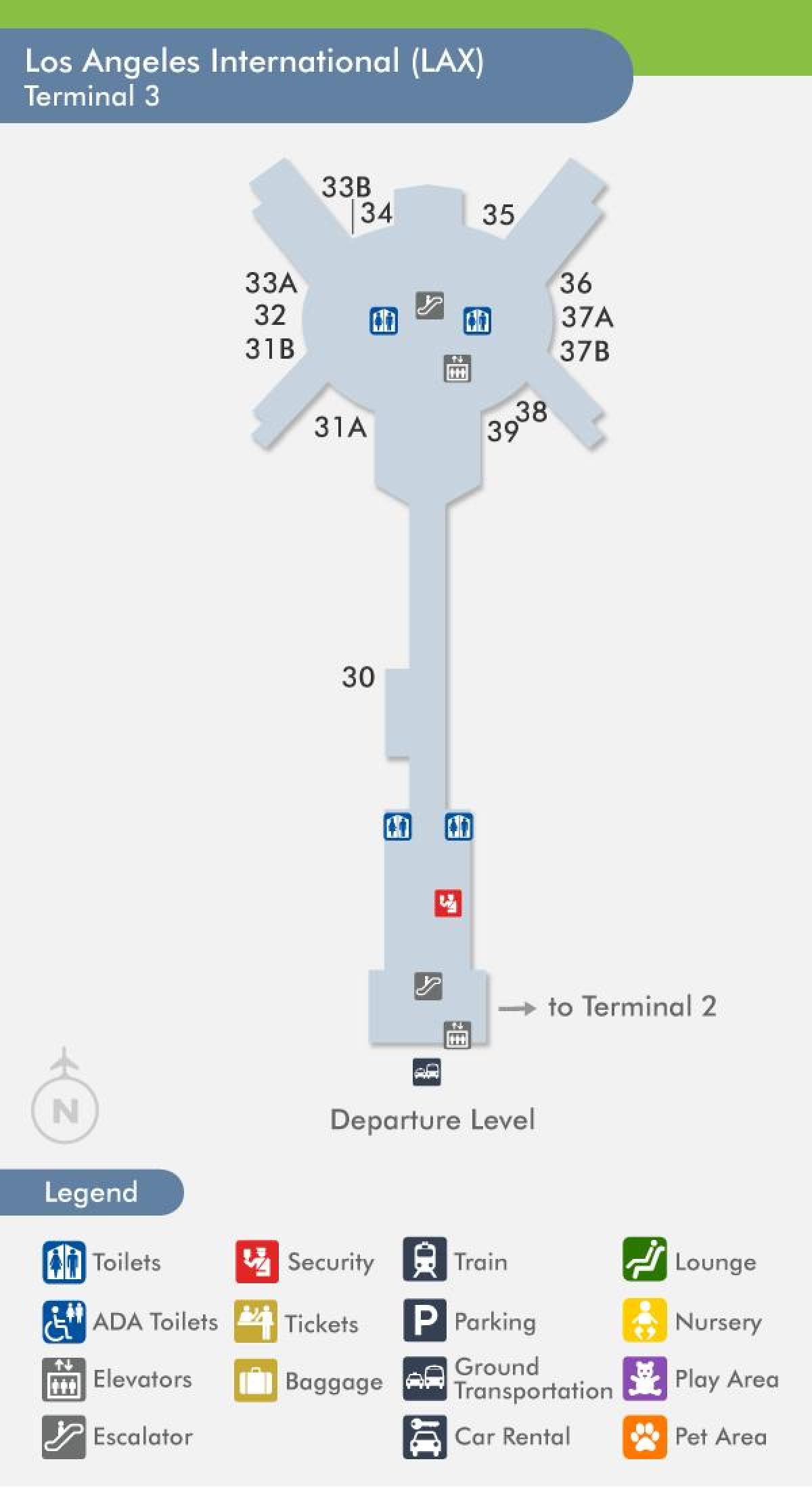 Karte von lax-terminal 3