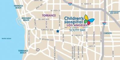 Karte von children ' s hospital Los Angeles