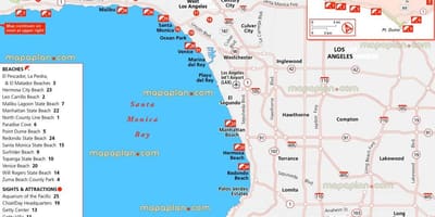 Los Angeles Strände anzeigen